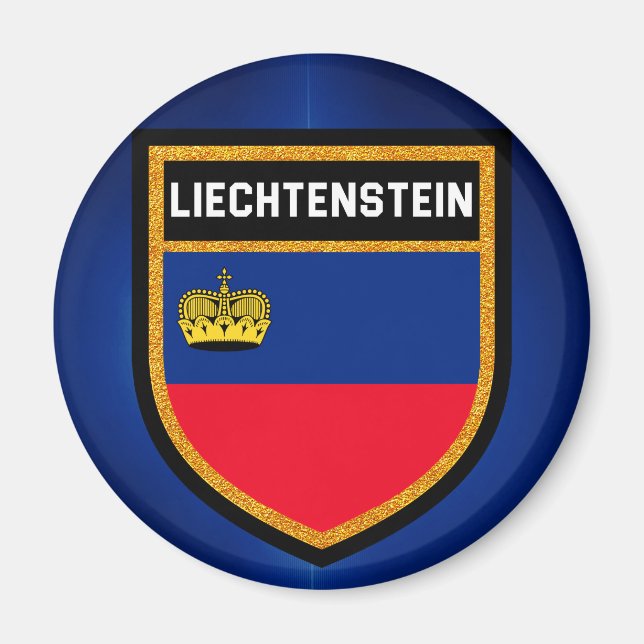 Íman Sinalizador Liechtenstein (Frente)