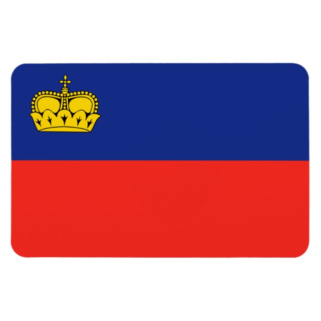 Íman Sinalizador Liechtenstein (Horizontal)