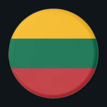 Íman Sinalizador Lituânia<br><div class="desc">Bandeira Patriótica da Lituânia.</div>