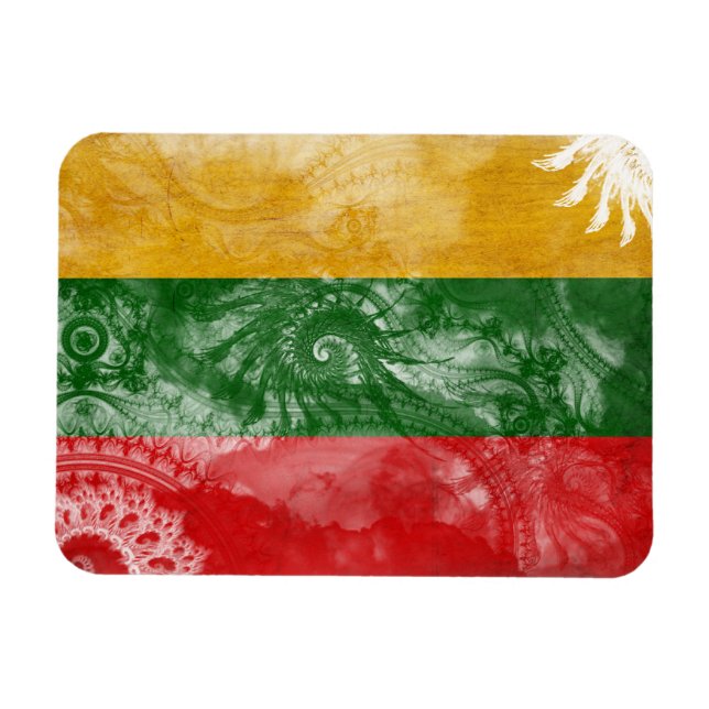 Íman Sinalizador Lituânia (Horizontal)