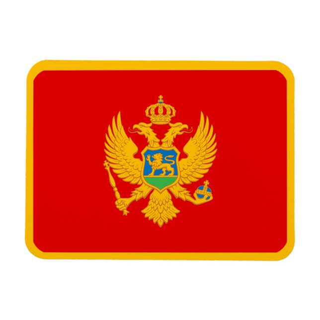 Íman Sinalizador Montenegro (Horizontal)