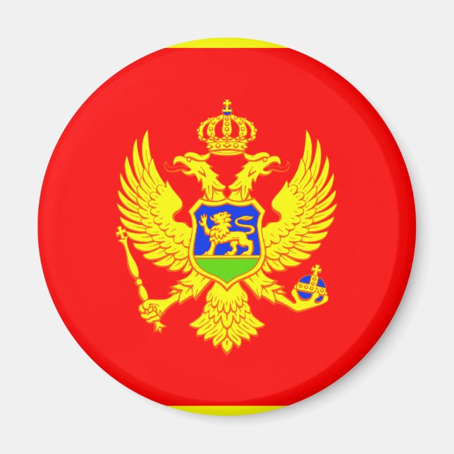 Íman Sinalizador Montenegro (Frente)