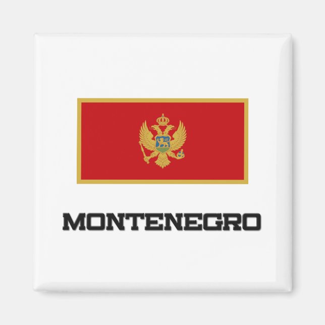 Íman Sinalizador Montenegro (Frente)