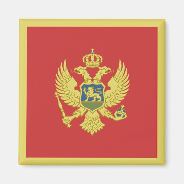 Íman Sinalizador Montenegro (Frente)