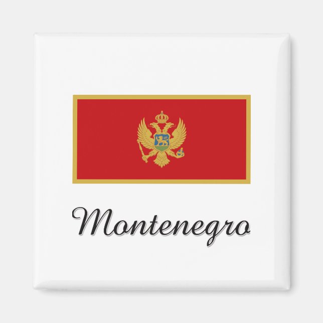 Íman Sinalizador Montenegro Design (Frente)