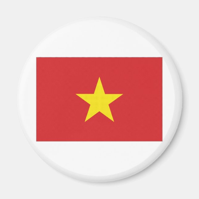 Íman Sinalizador Nacional do Vietname (Frente)
