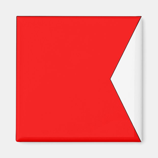 Íman Sinalizador náutico "B" Magnet Bravo (Frente)