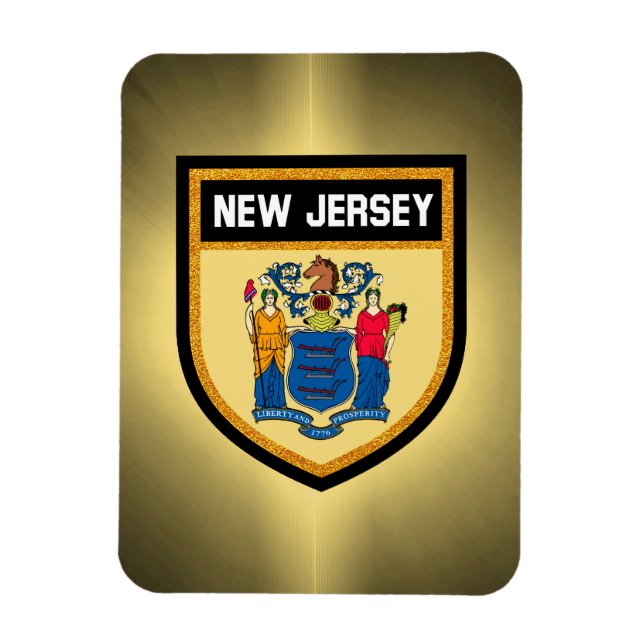 Íman Sinalizador New Jersey (Vertical)
