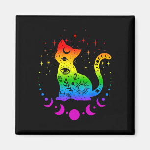 Íman Sinalizador Orgulho gay de Astrologia do Rainbow C