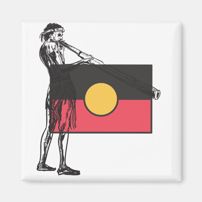Íman Sinalizador Original Australiano E Ausência (Frente)