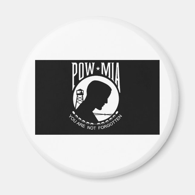 Íman Sinalizador POW+MIA (Frente)
