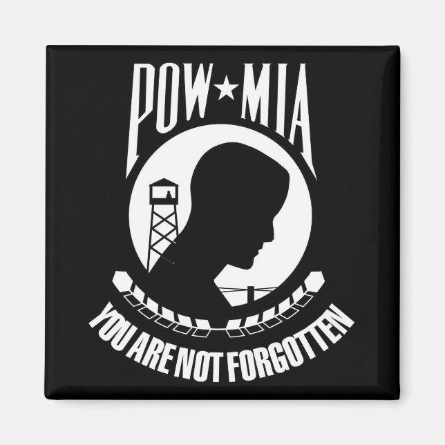 Íman Sinalizador POW-MIA (Frente)