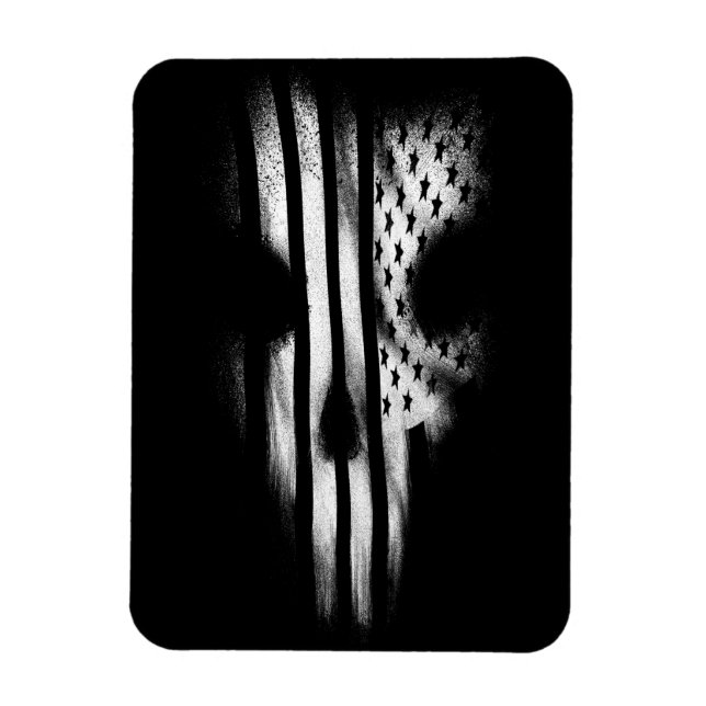 Íman Sinalizador Preto (Vertical)