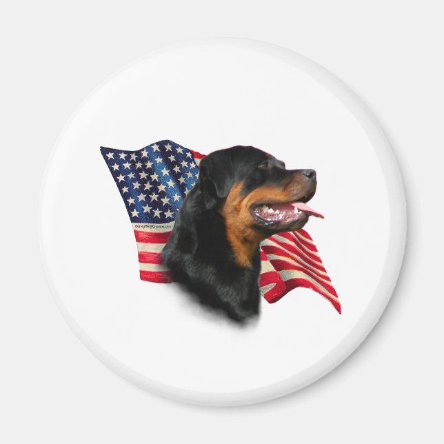 Íman Sinalizador Rottweiler (Frente)