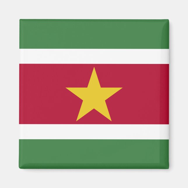 Íman Sinalizador Suriname (Frente)