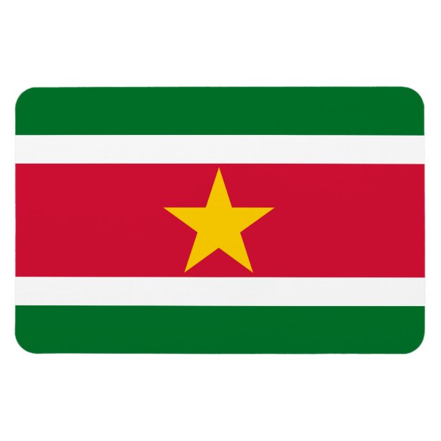 Íman Sinalizador Suriname (Horizontal)