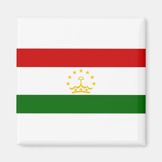 Íman Sinalizador Tajiquistão (Frente)