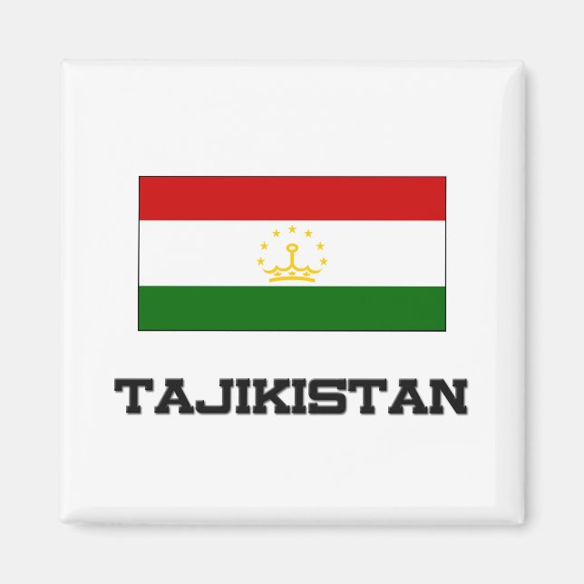 Íman Sinalizador Tajiquistão (Frente)