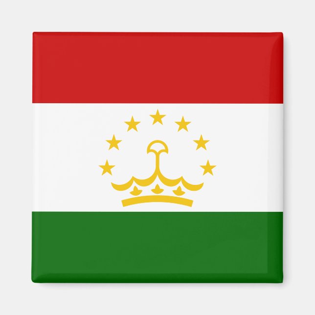 Íman Sinalizador Tajiquistão (Frente)