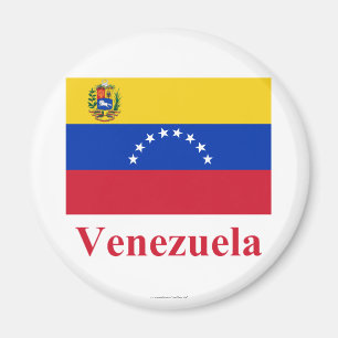 Íman Sinalizador Venezuela com Nome