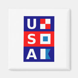 Íman Sinalizadores de Navegação Marítima Azul Branco-Ve