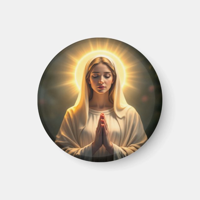 Íman Sinceridade Espumante: Virgem Mary Prayer (Frente)