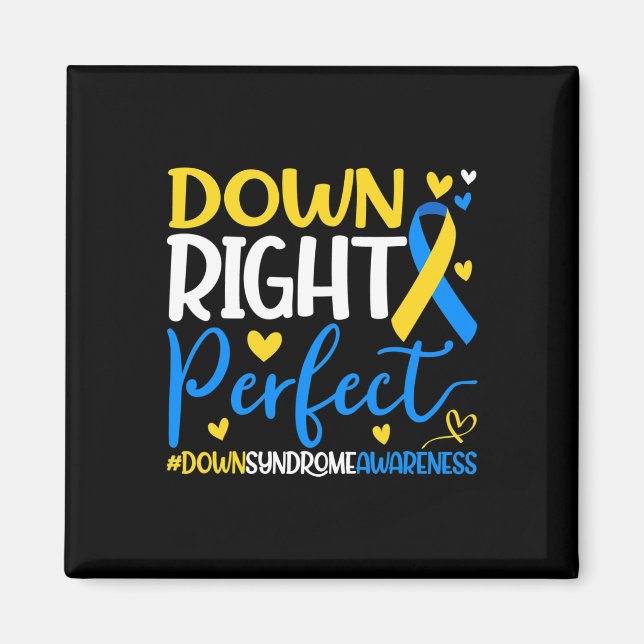 Íman Sindroma para Baixo - Perfeito para Baixo (Frente)