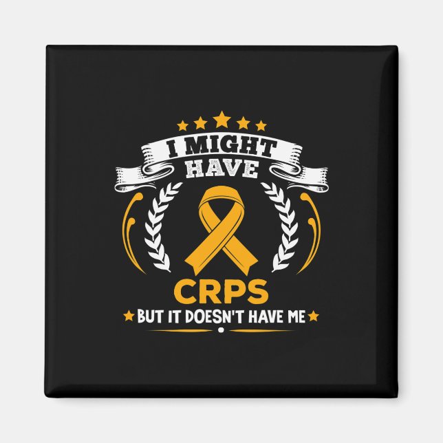 Íman Síndrome de Dor Regional Complexa Crps não tem Me (Frente)