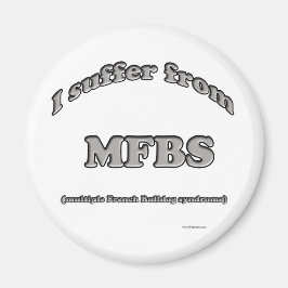 Íman Síndrome do Buldogue Francês - Magnet