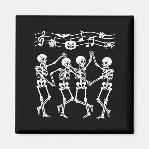 Íman Sinfonia Dança Halloween Music Party Dancing Skele