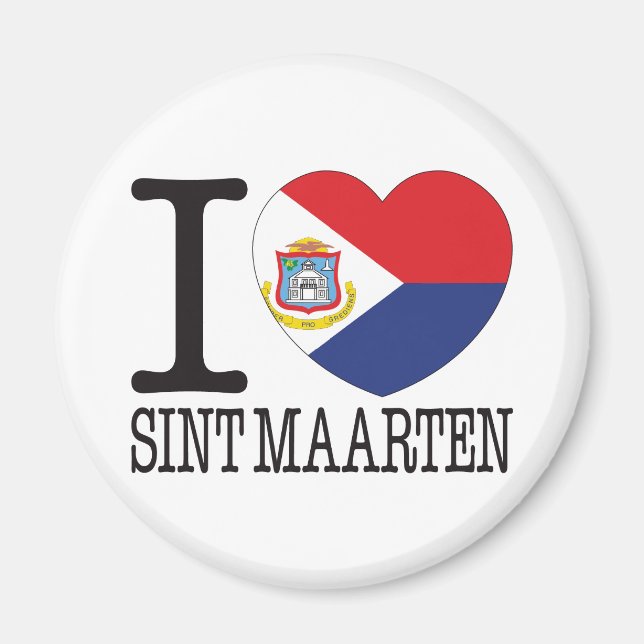 Íman Sint Maarten Love v2 (Frente)