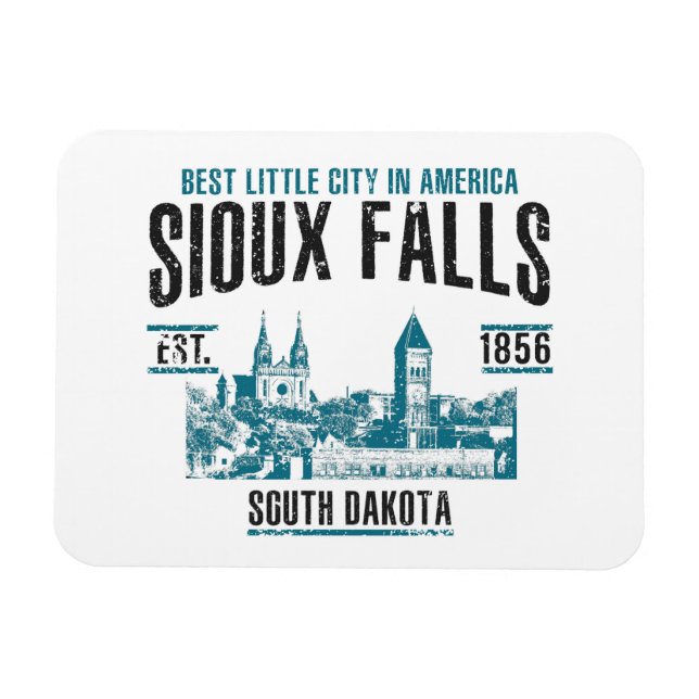 Íman Sioux Falls (Horizontal)
