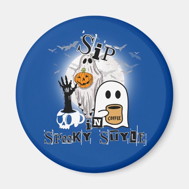 Íman Sip no estilo spooky (Frente)