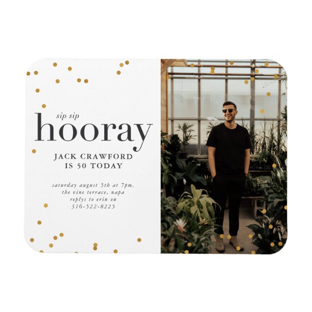 Íman Sip sip hooray, convite à bolsa mensageifesta de a (Horizontal)