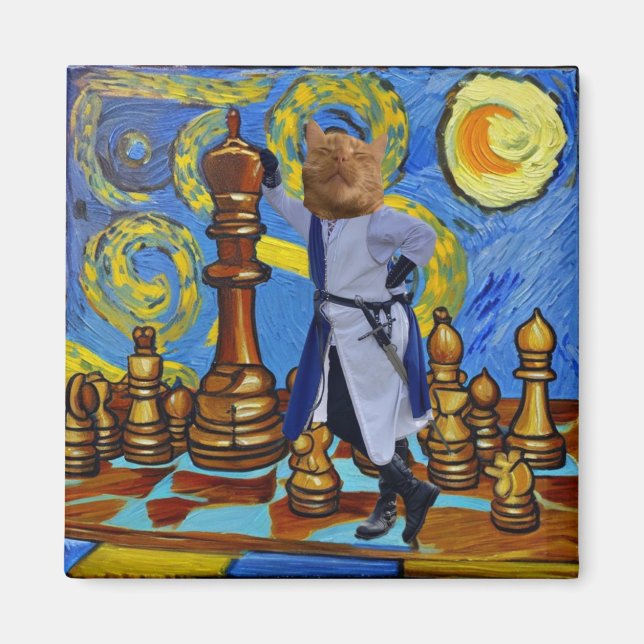 Íman Sir Cat (Frente)