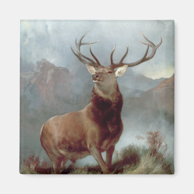 Íman Sir Edwin Landseer | Monarca do Glen, 1851 (Frente)