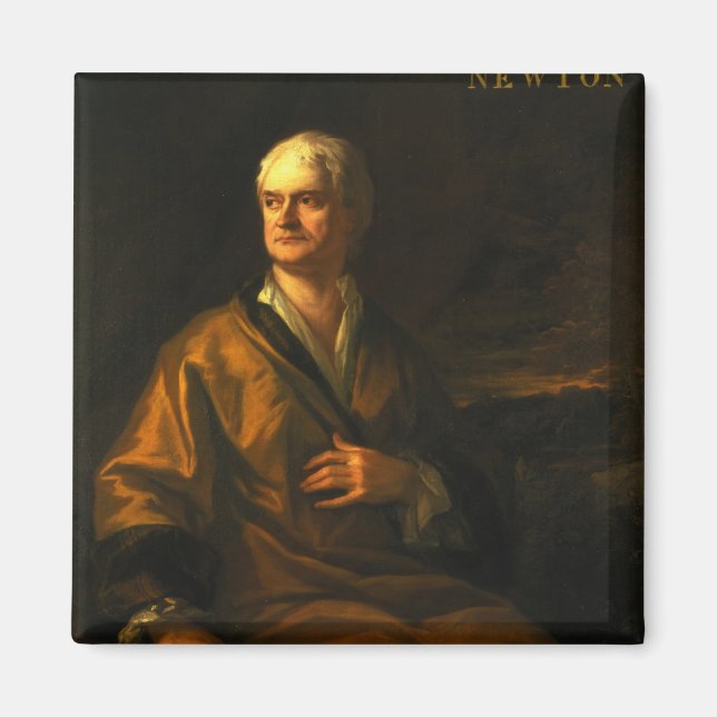 Íman Sir Isaac Newton, 1710 (Frente)