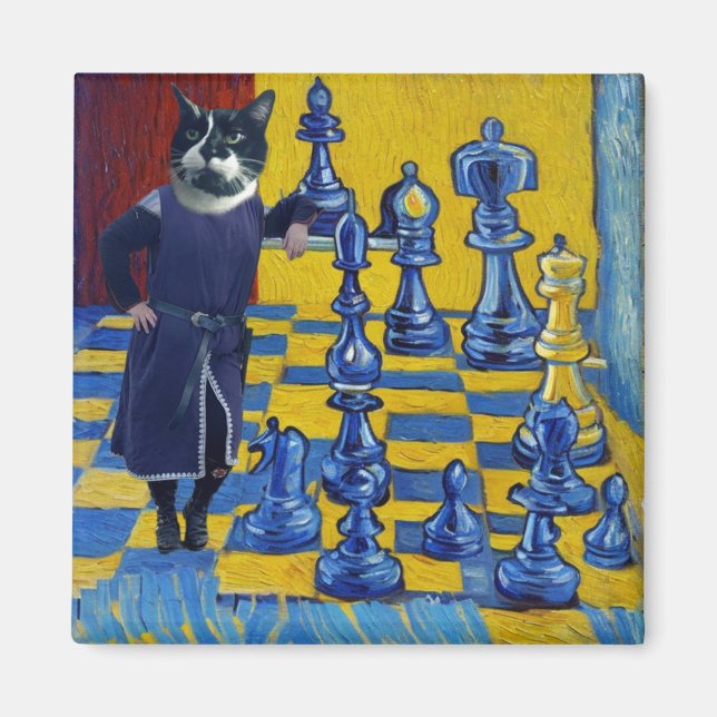 Íman Sir Purrwain (Frente)