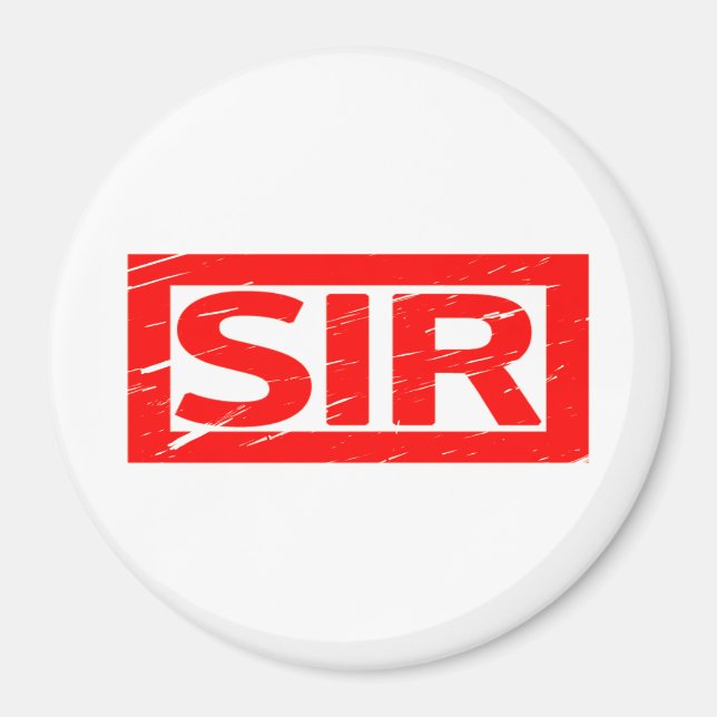 Íman Sir Stamp (Frente)