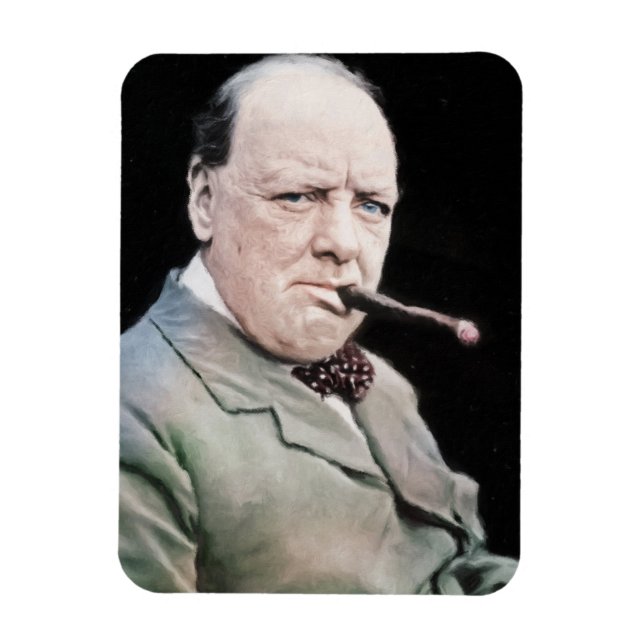 Íman Sir Winston Churchill (Vertical)
