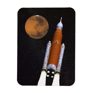 Íman Sistema do lançamento do espaço da NASA SLS