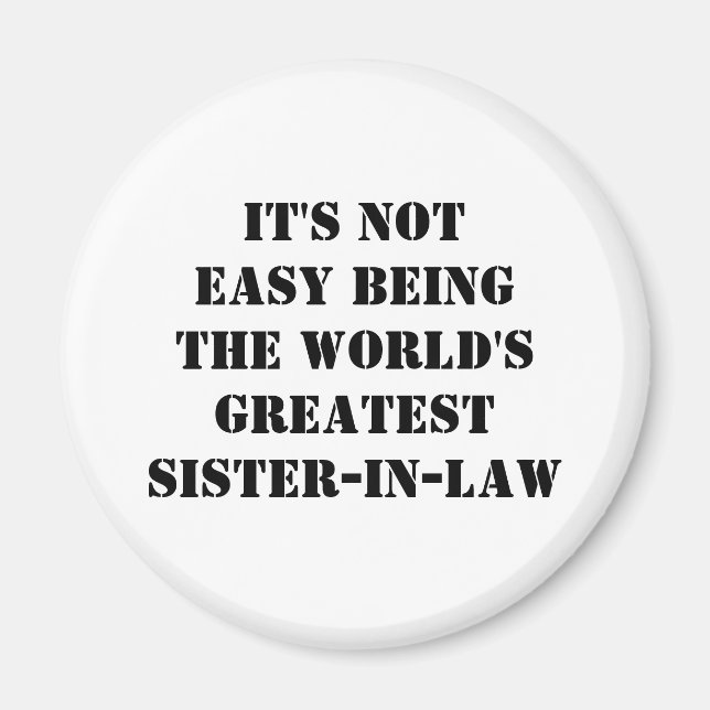 Íman Sister-In-Law (Frente)