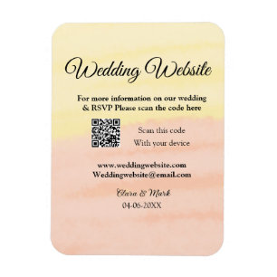 Íman Site de casamento adicionar código Q R digitalizaç