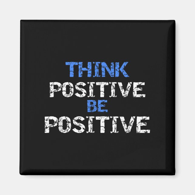 Íman Sitive Para Bondade Motivacional - Mensagem Sitive (Frente)