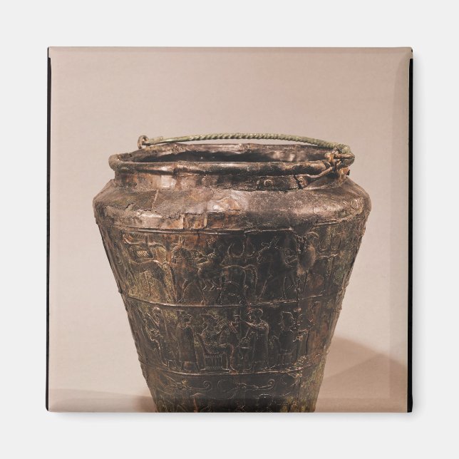 Íman Situla com três bandas decorativas repou sse (Frente)
