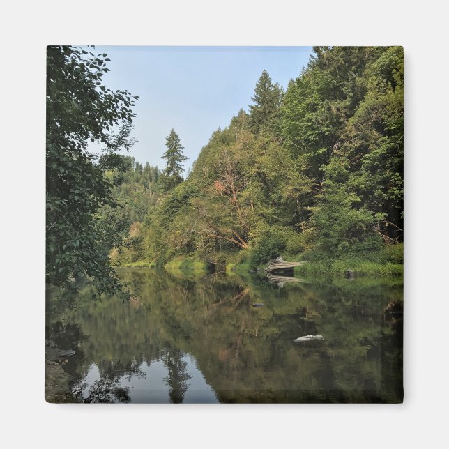 Íman Siuslaw River, Oregon (Frente)