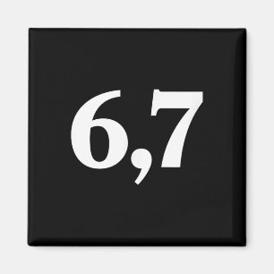 Íman Six Seven Trending 67 Logo _2