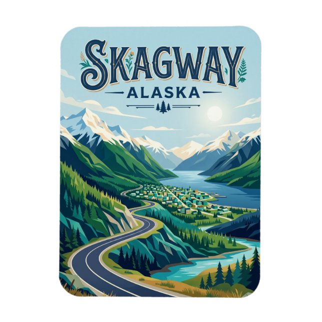 Íman Skagway EUA (Vertical)