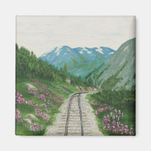 Íman Skagway Railroad Magnet