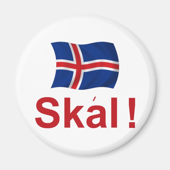 Íman Skal islandês! (Felicidades) (Frente)